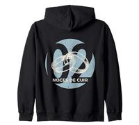 Idée Cadeau Couple 2 Ans de Mariage - Noces de Cuir Sweat à Capuche