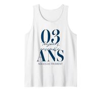 Idée Cadeau Couple 3 Ans de Mariage - Noces de Froment Débardeur