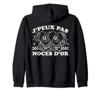 Idée Cadeau Couple 50 Ans de Mariage - Noces d’Or Sweat à Capuche