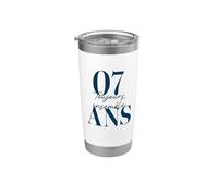 Idée Cadeau Couple 7 Ans de Mariage - Noces de laine Gobelet isotherme en acier inoxydable double paroi
