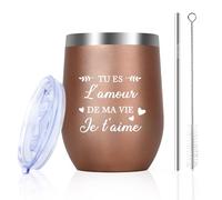 Idee Cadeau Couple Original Cadeau Amour Amoureux Romantique Verre a Vin