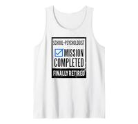 Idée Cadeau de départ à la Retraite, école-Psychologue à la Retraite Débardeur