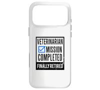 Idée Cadeau de départ à la Retraite, vétérinaire à la Retraite Coque pour iPhone 17 Pro Max