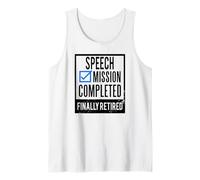 Idée Cadeau de Retraite Discours à la Retraite Débardeur