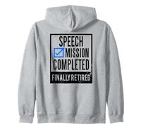 Idée Cadeau de Retraite Discours à la Retraite Sweat à Capuche