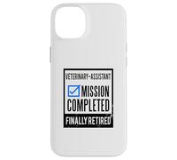 Idée Cadeau départ à la Retraite Assistant vétérinaire retraité Coque pour iPhone 14 Plus