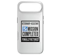 Idée Cadeau départ à la Retraite Assistant vétérinaire retraité Coque pour iPhone Air