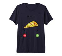 Idée Cadeau Drôle Pizza Cuisine Italienne La Pizza m'appelle T-Shirt Haut de Gamme