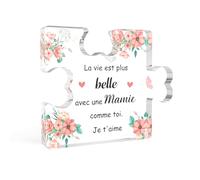 Idee Cadeau Fete Des Grand Mere Cadeau Mamie Original Acryliques Puzzle Cadeau Fete Mamie Cadeau Grand Mere Cadeau Fete Des Grands Meres Cadeau Anniversaire Mamie Cadeau Fête Des Mamies