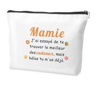 Idee Cadeau Fete des Grand Mere Trousses Maquillage Cadeau Mamie Cadeaux Grand Mere Cadeaux Anniversaire Mamie Bonne Fete Mamie Original pour Fête des Mamies Fete des Meres Paques Noel Retraite