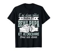 Idée cadeau fête des pères pour un beau-père T-Shirt