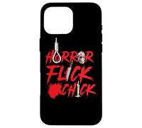 Idée Cadeau Film d'horreur Films effrayants True Crime Coque pour iPhone 16 Pro Max