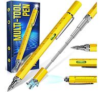 Idee Cadeau Homme Fete des Peres - Stylo Multifonction Idee Cadeau Homme Original Cadeau Beau Papa Grand Pere Cadeaux Gadget Insolite Utile Outil Multifonction Cadeau Bricolage