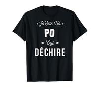 Idée Cadeau Humour Product Owner Je Suis Un PO Qui Déchire T-Shirt