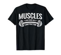 Idée Cadeau Muscu Drôle Muscles En Cours T-Shirt