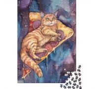 Idée Cadeau Noël : Starry Cat-113 Puzzle 1000 Pièces, 38x26cm/1000pcs | Pour Noël et les soirées d'hiver : ce puzzle 1000 pièces adulte transforme les vacances d'hiver en pause puzzle.