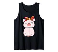 Idée-cadeau Occitanie Cochon avec Drapeau de l'Occitanie Débardeur