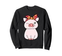 Idée-cadeau Occitanie Cochon avec Drapeau de l'Occitanie Sweatshirt