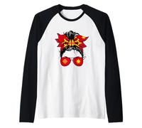 Idée-cadeau Occitanie Femme Drapeau de l'Occitanie Manche Raglan