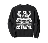 idée Cadeau Peintre pour Une Peinture Sweatshirt
