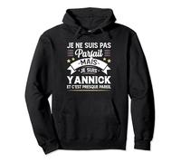 Idée Cadeau Personnalisé Prénom Yannick Humour Homme Sweat à Capuche