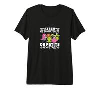 idee Cadeau pour Une Assistante Maternelle, Atsem, T-Shirt Haut de Gamme