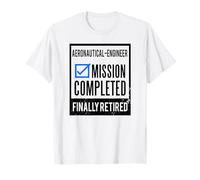 Idée Cadeau Retraite Ingénieur aéronautique retraité T-Shirt
