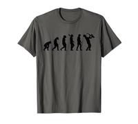 Idée cadeau Saxophoniste Evolution Instrument de musique T-Shirt