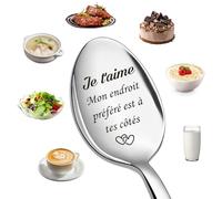 Idee Cadeaux Copain Copine Cadeaux Saint-Valentin Pour Mari Epouse Cadeaux Anniversaire De Mariage Pour Couple Cuillère Cadeau Fiancé Fiancée Cadeau de Noel Pour Petite Amie Cadeaux Petit Ami