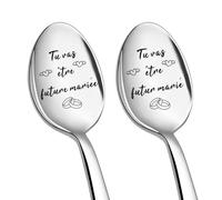 Idée Cadeaux Fiançailles Drôles Pour Couples Cuillère De Fiancé Fiancée Cadeaux Couple Pour Petit Ami Petite Amie Cadeau de Mariage Pour Couple Copain Copine Cadeaux Noël Fiançailles 2 Pièces