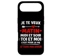 idée Couple toi et Moi C'est pour la Vie Je t'aime Mon Amour Coque pour iPhone Air