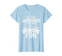 Idée De Cadeau De Jardinage Géniale pour Un Jardinier T-Shirt, Femme, Bleu Céleste, L