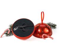 Idée de cadeau originale : pince multiprise miniature XS dans une boule de Noël festive (87 00 100 XMAS)