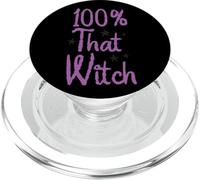 Idée de Costume d'halloween 100% That Witch PopSockets PopGrip pour MagSafe