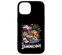 Idée de Costume Dominicaine pour Femme Drapeau de la République Dominicaine Coque pour iPhone 14