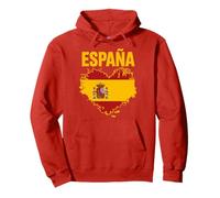 Idée de Costume Drapeau Espagnol pour Homme España Bandera Española Sweat à Capuche