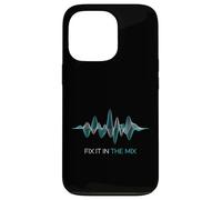 Idée de Design ingénieur Audio Fix It in The Mix Coque pour iPhone 13 Pro