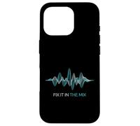 Idée de Design ingénieur Audio Fix It in The Mix Coque pour iPhone 16 Pro