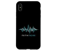 Idée de Design ingénieur Audio Fix It in The Mix Coque pour iPhone XS Max