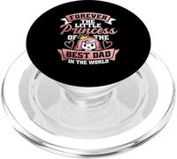 Idée de fête des pères Princesse du Meilleur Papa PopSockets PopGrip pour MagSafe