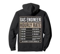Idée de taux horaire pour Les Hommes et ingénieur Thermique Britannique Sweat à Capuche