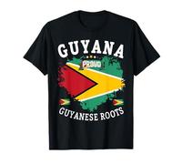 Idée de Tenue culturelle guyanaise pour Enfants et thème du Drapeau de la Guyane T-Shirt