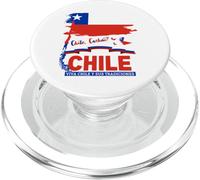 Idée de Tenue de Drapeau du Chili pour Femme et Patrimoine des Racines chiliennes PopSockets PopGrip pour MagSafe