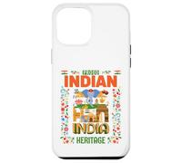Idée de Tenue de Drapeau Indien pour Femme et Drapeau Indien Fantaisie Coque pour iPhone 12 Pro Max