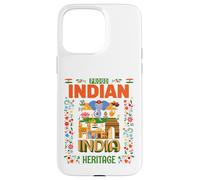 Idée de Tenue de Drapeau Indien pour Femme et Drapeau Indien Fantaisie Coque pour iPhone 15 Pro Max