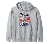 Idée de Tenue de Drapeau Japonais pour Enfants et sur Le thème du Patrimoine Japonais Sweat à Capuche