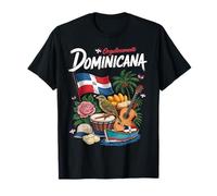 Idée de Tenue Dominicaine pour Femme sur Le thème de la République Dominicaine T-Shirt
