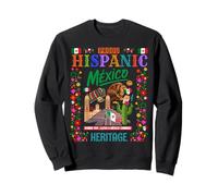 Idée de Tenue sur Le thème de la Culture Mexicaine pour Enfants et Drapeau Mexicain Sweatshirt