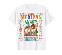 Idée de Tenue sur Le thème de la Culture Mexicaine pour Enfants et Drapeau Mexicain T-Shirt