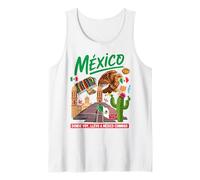 Idée de Tenue sur Le thème du Mexique pour Femme et Drapeau Mexicain Mexicain Débardeur